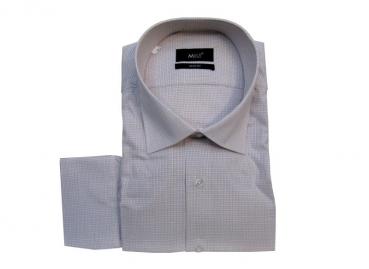 Vichy Herren Hemd Slim-fit Langarm