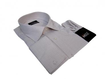 Vichy Herren Hemd Slim-fit Langarm