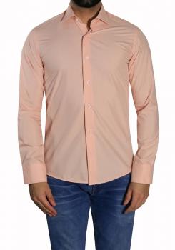 Slim-fit Herrenhemd Sportmanschette