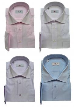 Klassische Streifen Herren Hemd Langarm