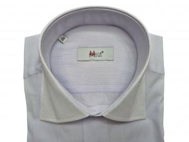 Klassische Streifen Herren Hemd Langarm