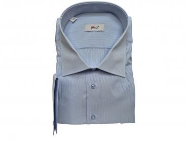 Klassische Streifen Herren Hemd Langarm