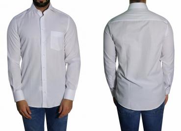 Klassische Streifen Herren Hemd Langarm
