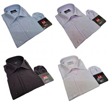 Extra Langarm Herrenhemd Slim-fit