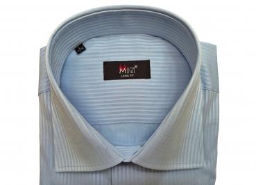 Extra Langarm Herren Hemd Schattenstreifen Regular