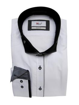 Slim-Fit Herrenhemd Langarm