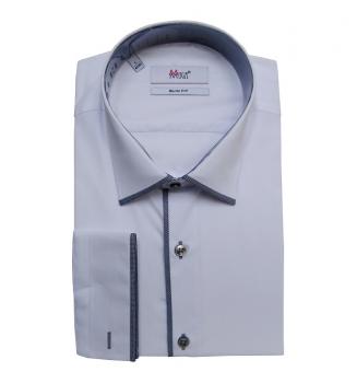 Slim-fit Herren Hemd Modern Langarm