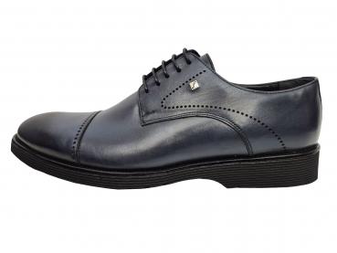 Bequeme Echt Leder Herren Schnürschuhe