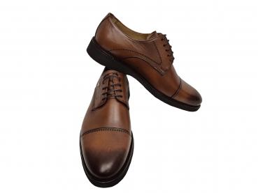 Bequeme Echt Leder Herren Schnürschuhe