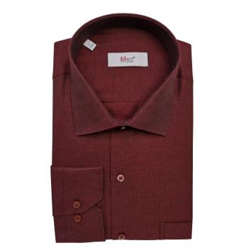 Herren Hemd gemustert Langarm Regular Fit