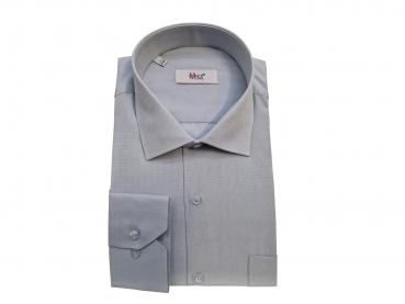 Herren Hemd gemustert Langarm Regular Fit