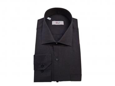 Herren Hemd gemustert Langarm Regular Fit