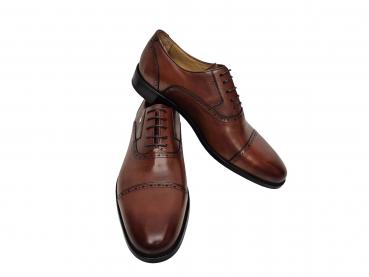Elegante Herren Schnürschuhe Echtleder