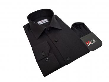 Fischgrat Herren Hemd Lang Arm Slim Fit