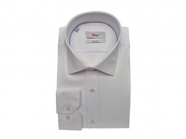 Fischgrat Herren Hemd Lang Arm Slim Fit