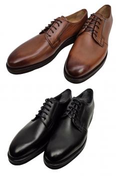 Keilabsatz Herren Lederschuhe Bequeme Schnürschuhe