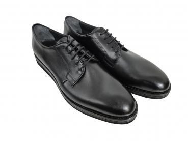 Keilabsatz Herren Lederschuhe Bequeme Schnürschuhe