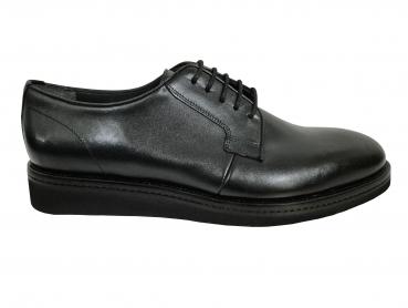 Keilabsatz Herren Lederschuhe Bequeme Schnürschuhe