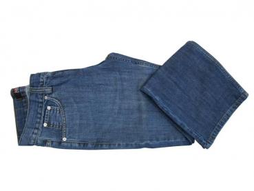 Klassische Herren Jeans Hose Blau