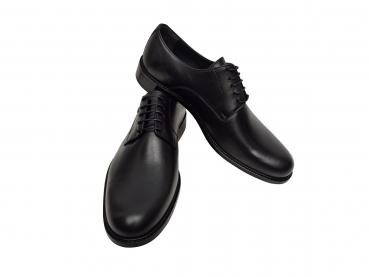 Herren Anzugschuhe Schwarz Echtleder