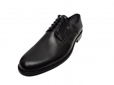 Herren Anzugschuhe Schwarz Echtleder