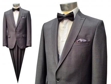 Regular Fit Herren Anzug mit Weste Kurzgröße