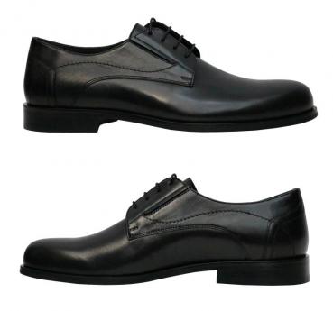 Herren Schuhe echtlder Schwarz Klassisch