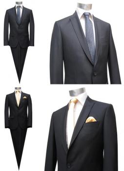 Tailliert Elegante Herren Anzug 3 teilig