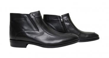 Herren Stiefelette Boot Schwarz Stiefel