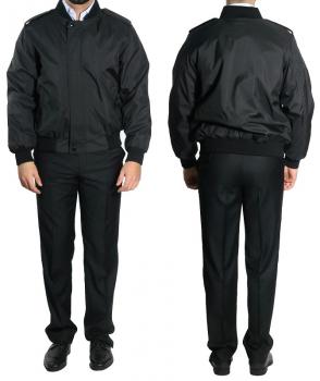 Herren Blouson Strickkragen Jacke