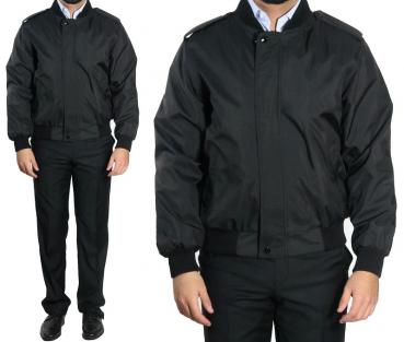 Herren Blouson Strickkragen Jacke