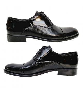 Lackschuhe für Herren Schnürschuhe Festlich