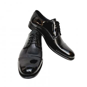 Lackschuhe für Herren Schnürschuhe Festlich