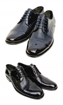 Lackschuhe für Herren Schnürschuhe Festlich