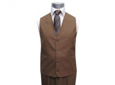 Klassische Herren Anzugweste Regular Fit