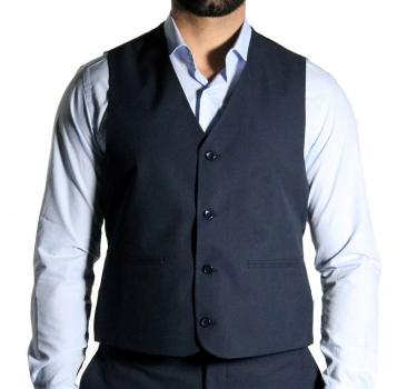 Klassische Herren Anzugweste Regular Fit