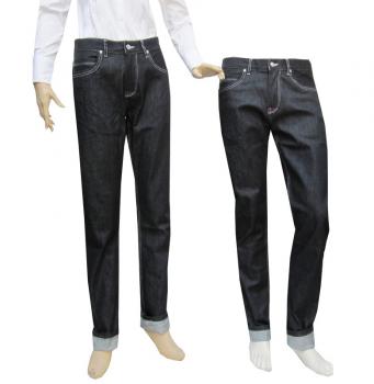 Damen Jeans Hose Schwarz