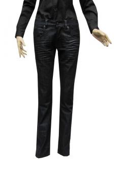 Jeans Hose Schwarz unisex
