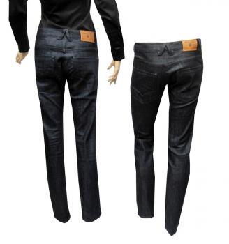 Jeans Hose Schwarz unisex