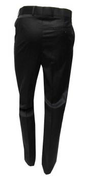 Klassische Herren Hose Schwarz