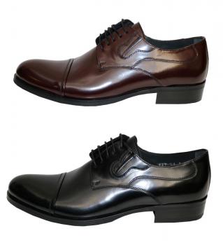 Elegante Herren Leder Schnürschuhe