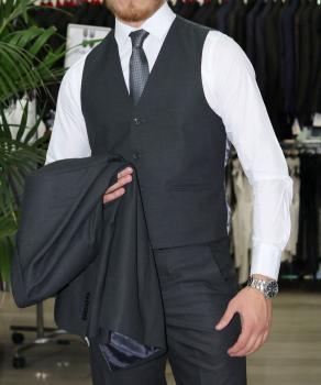 Slim-fit Herren Weste Anzugweste