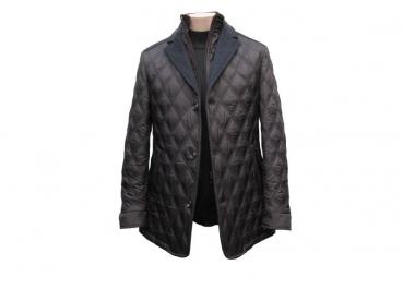 Herren Steppjacke Doppelkragen