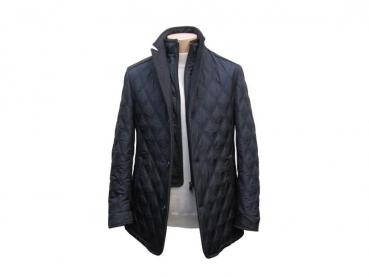 Herren Steppjacke Doppelkragen
