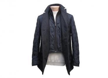 Herren Steppjacke Doppelkragen