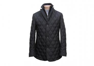 Herren Steppjacke Doppelkragen