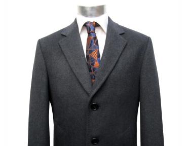 Herrenmantel Knielange Wollmantel für jeden Anlass