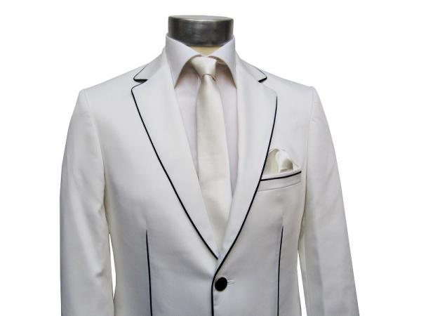 Schmale Krawatten Slim 6 cm mit Einstecktuch
