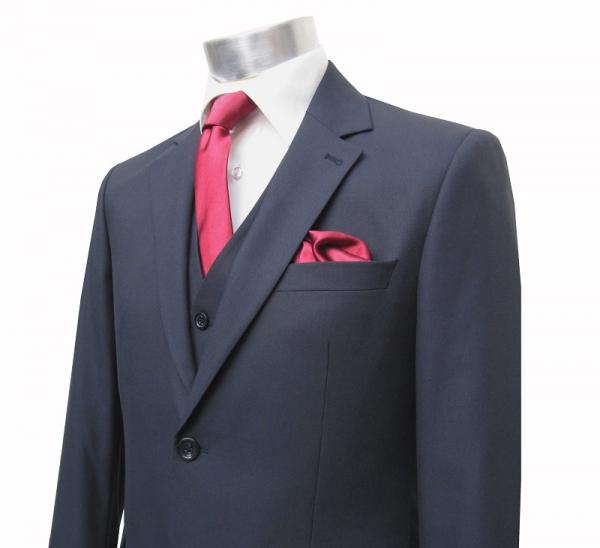 Schmale Krawatten Slim 6 cm mit Einstecktuch