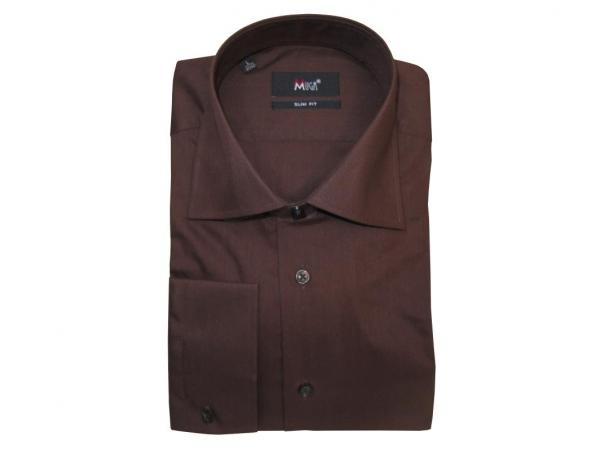 Lang Arm Herren Hemd Slim-Fit ohne Tuch